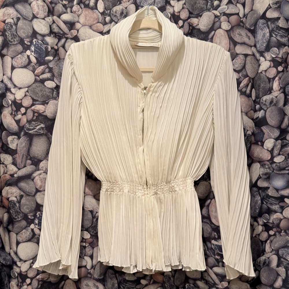 90’s Pleated Blouse